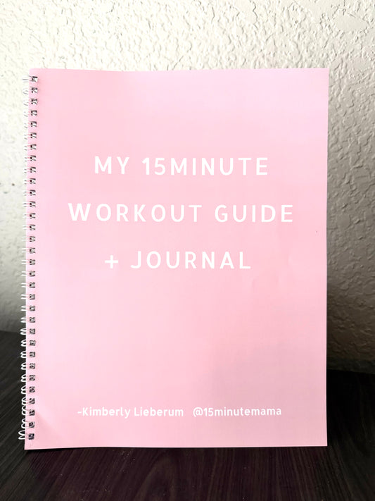 15 minute workout guide + journal
